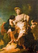PIAZZETTA, Giovanni Battista The Fortune Teller oil painting reproduction